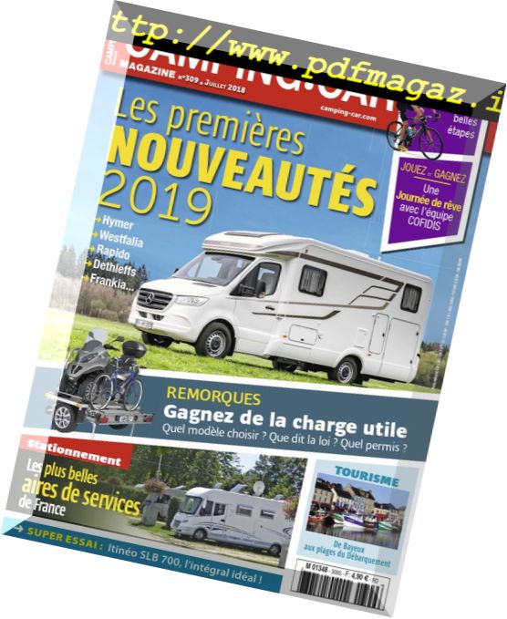 Camping-Car Magazine – juillet 2018