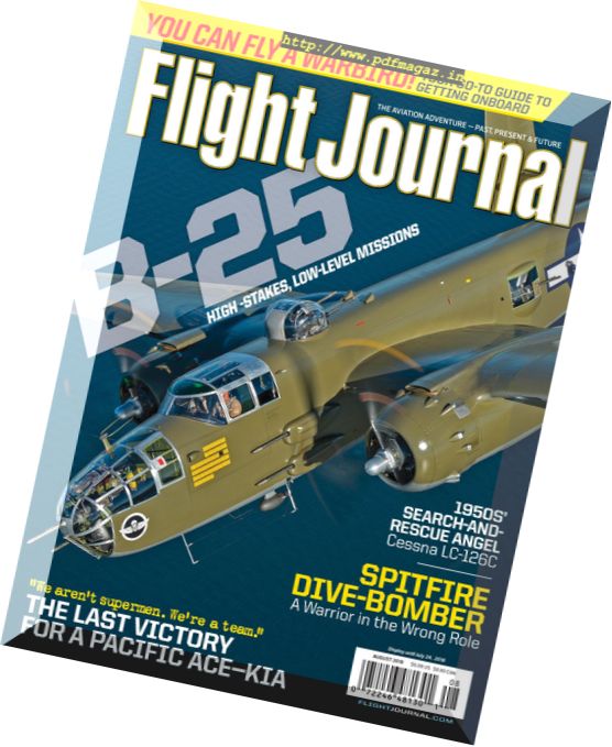 Flight Journal – August 2018
