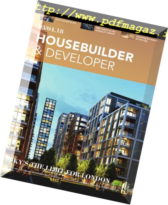 Housebuilder & Developer (HbD) – March-April 2018