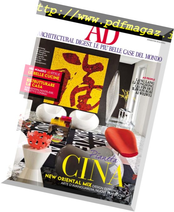 Architectural Digest Italy – Ottobre 2013