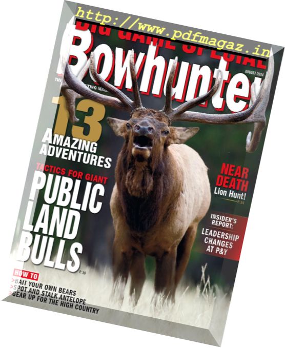 Bowhunter – August 2014