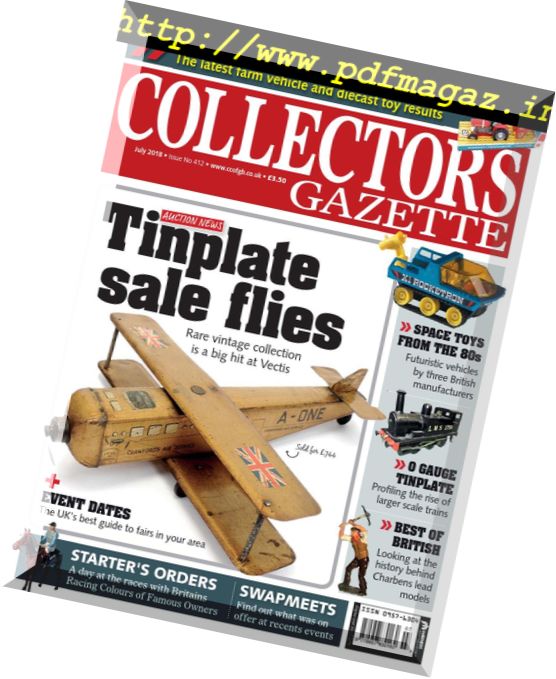Collectors Gazette – July 2018