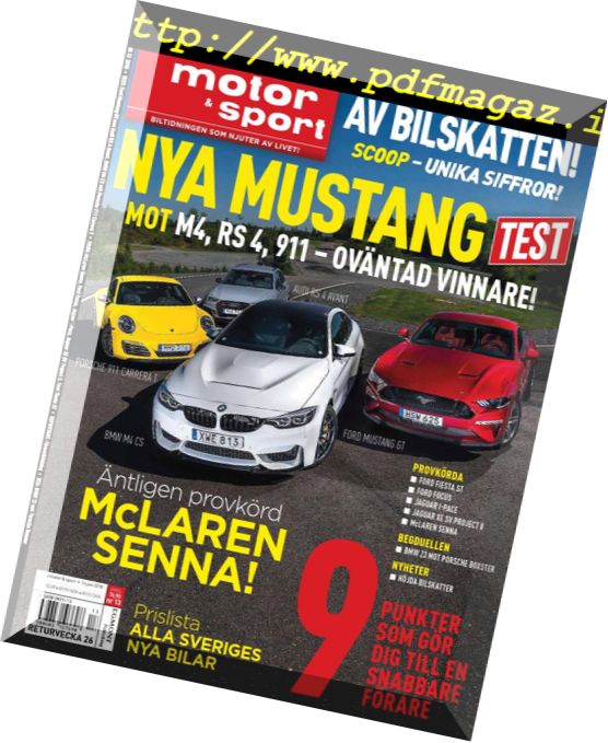Auto Motor & Sport Sverige – 12 juni 2018