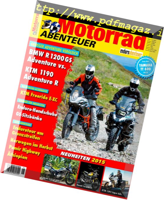 Motorrad Abenteuer – 06-2014