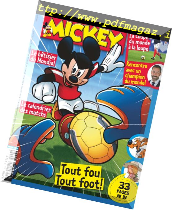 Le Journal de Mickey – 13 juin 2018