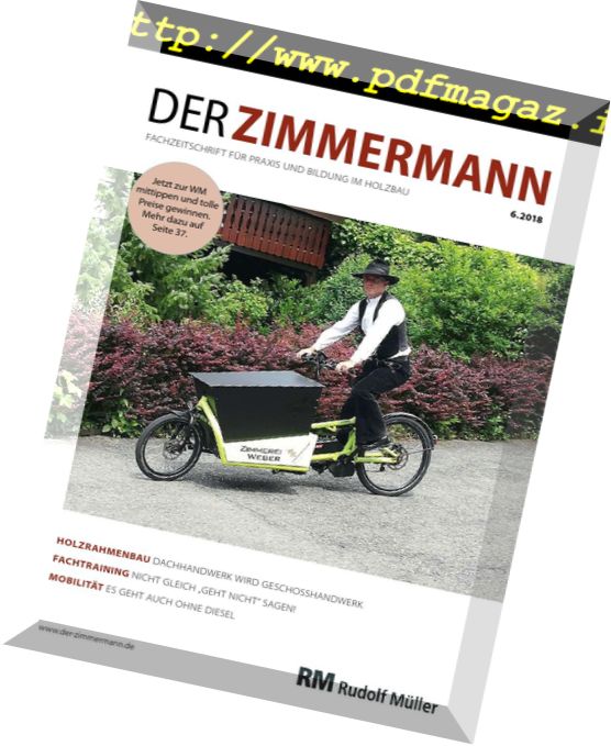 Der Zimmermann – Nr.6, 2018