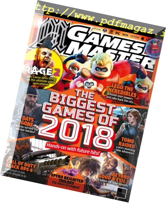 Gamesmaster – July 2018