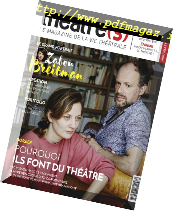 Theatre(s) Magazine – juin 2018