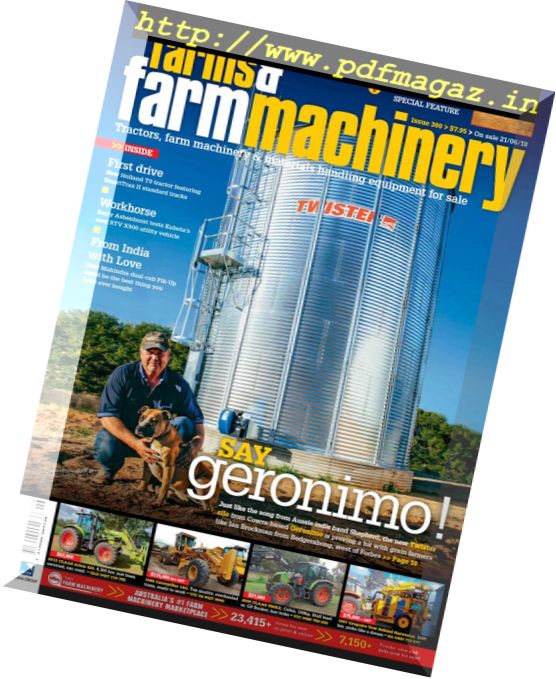 Farms and Farm Machinery – July 2018