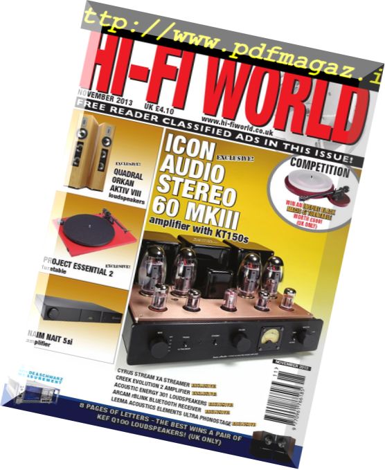 Hi-Fi World – November 2013