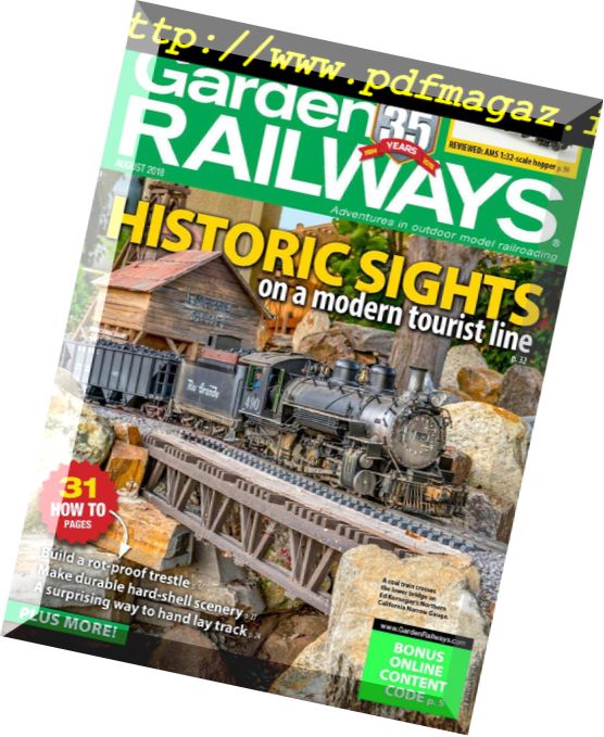 Garden Railways – August 2018