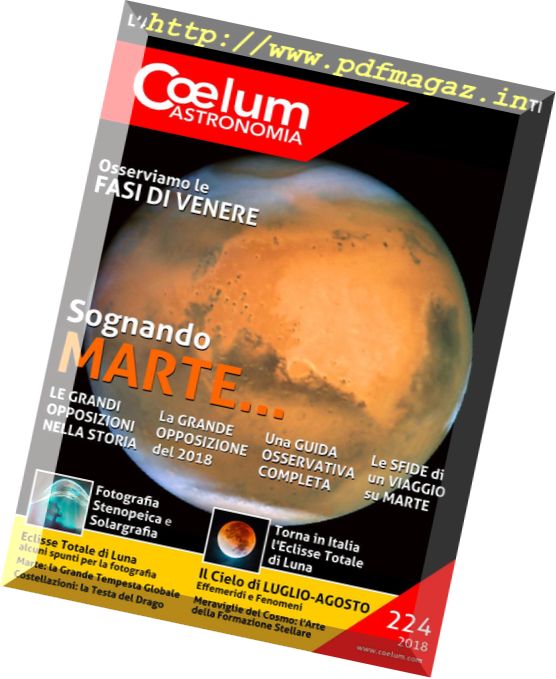 Coelum Astronomia – N 224, 2018