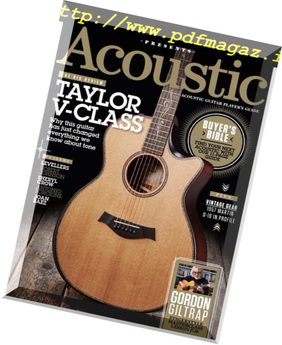 Guitarist Presents – Acoustic – March 2018