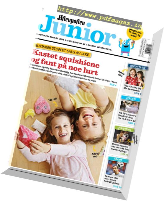 Aftenposten Junior – 03 juli 2018