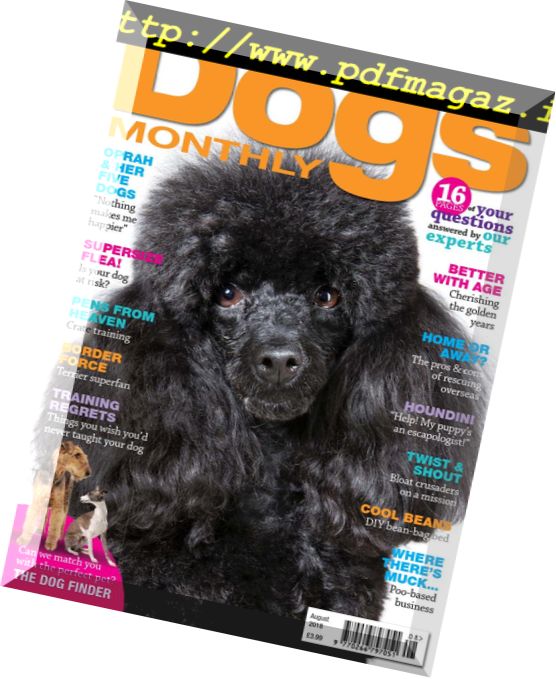 Dogs Monthly – August 2018