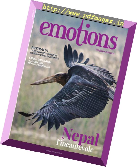 Emotions Magazine – Aprile-Maggio 2018