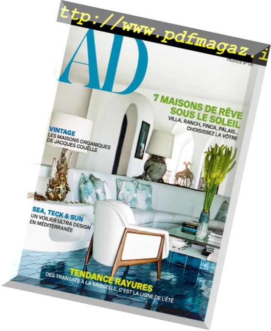 AD Architectural Digest France – juillet 2018