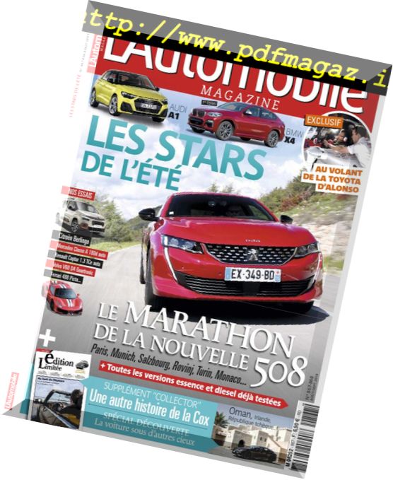 L’Automobile Magazine – aout 2018