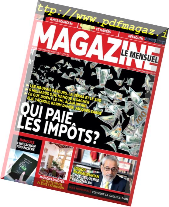 Magazine Le Mensuel – juillet 2018