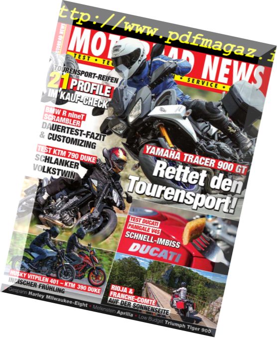 Motorrad News – Juni 2018