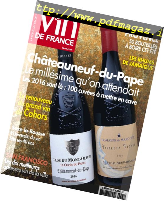 La Revue du Vin de France – juillet 2018