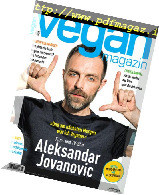 Das Vegan Magazin – Juni 2018