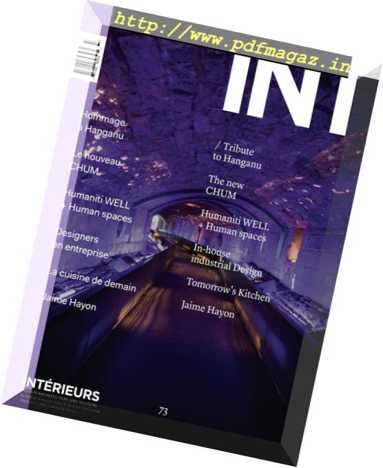 Interieurs Magazine – n. 73, 2018