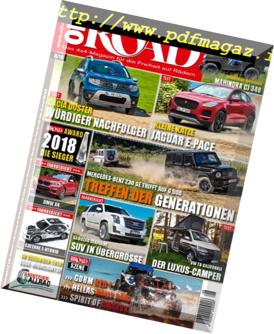 Off Road Germany – August 2018
