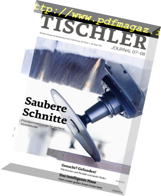 Tischler Journal – Juli-August 2018