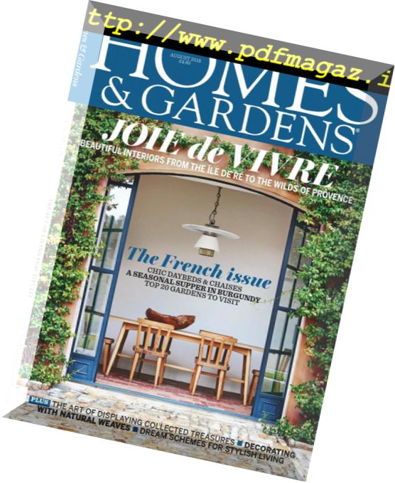 Homes & Gardens UK – August 2018