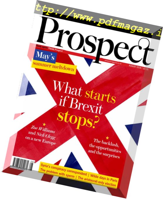Prospect Magazine – August 2018