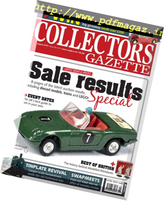 Collectors Gazette – August 2018