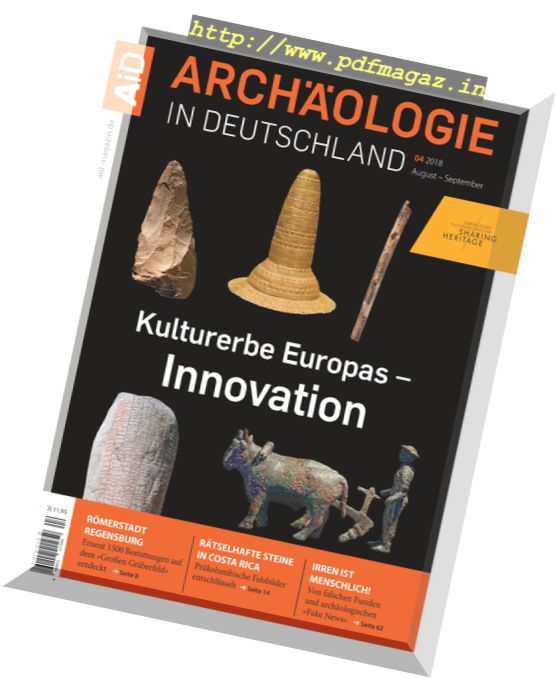 Archaologie in Deutschland – August-September 2018