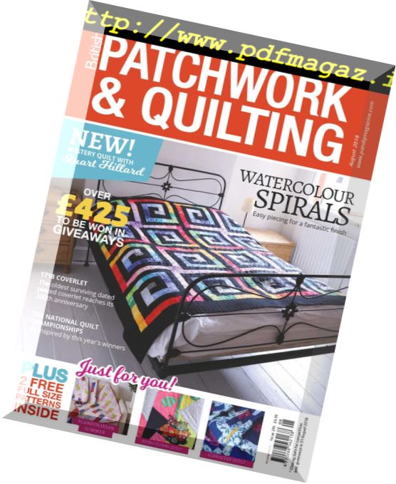 Patchwork & Quilting UK – August 2018