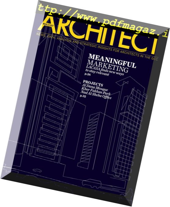Architect Middle East – August 2018