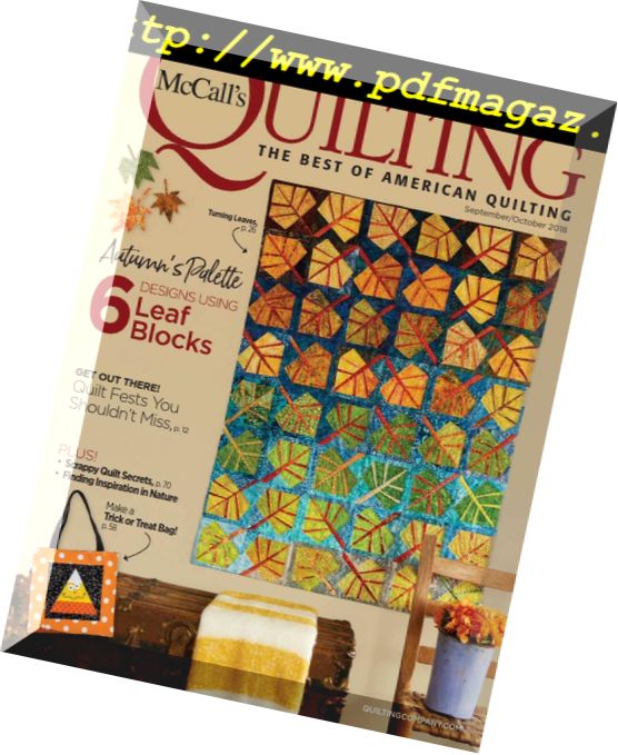 McCall’s Quilting – September-October 2018
