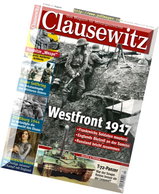 Clausewitz – Juli-August 2018