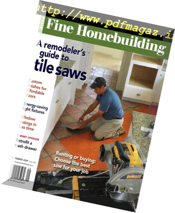 Fine Homebuilding Magazine – Issue 205, August-September 2009