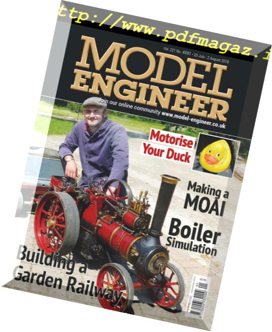 Model Engineer – 20 July 2018