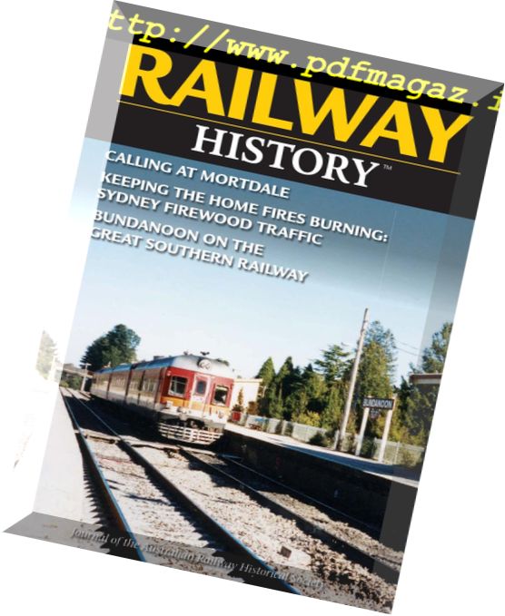 Australian Railway History – August 2018