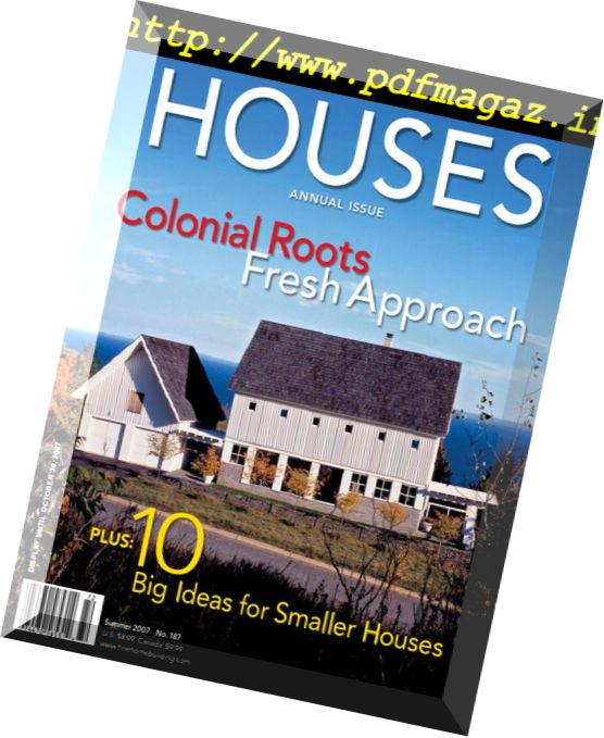 Fine Homebuilding Magazine – Issue 187, Spring-Summer 2007