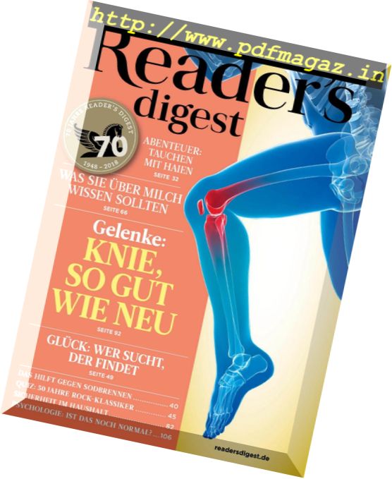 Reader’s Digest Germany – August 2018