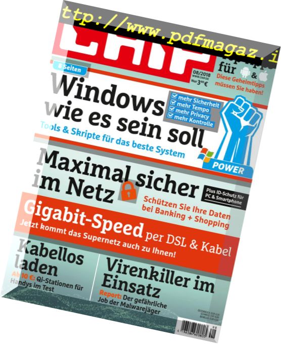 Chip Germany – August 2018