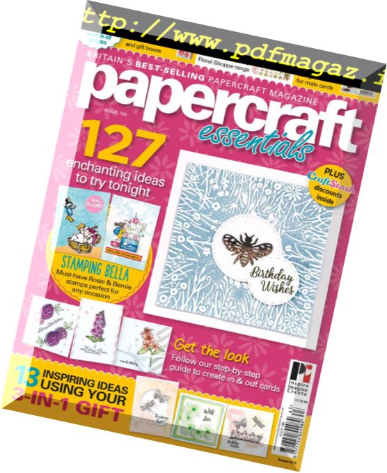 Papercraft Essentials – August 2018