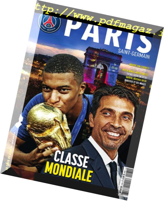 Paris Saint-Germain Le Magazine – aout-septembre 2018