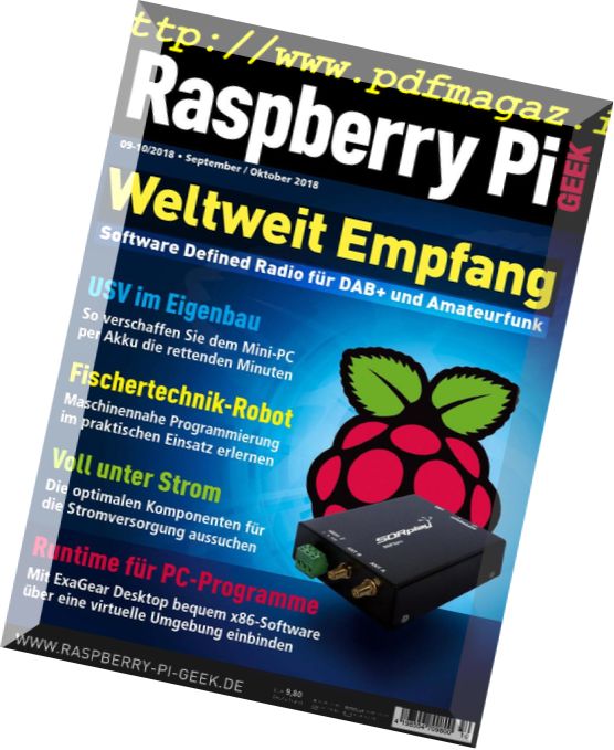 Raspberry Pi Geek – September-Oktober 2018