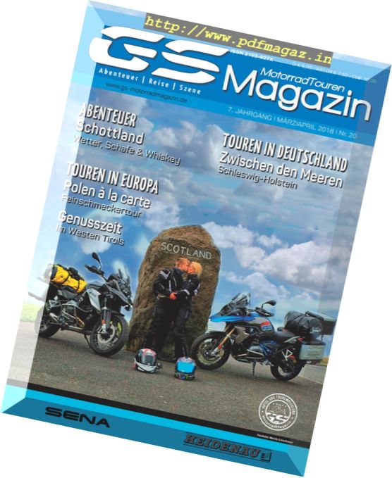 GS Motorrad Touren Magazin – Marz-April 2018