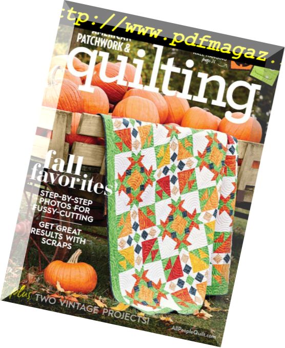 American Patchwork & Quilting – October 2018