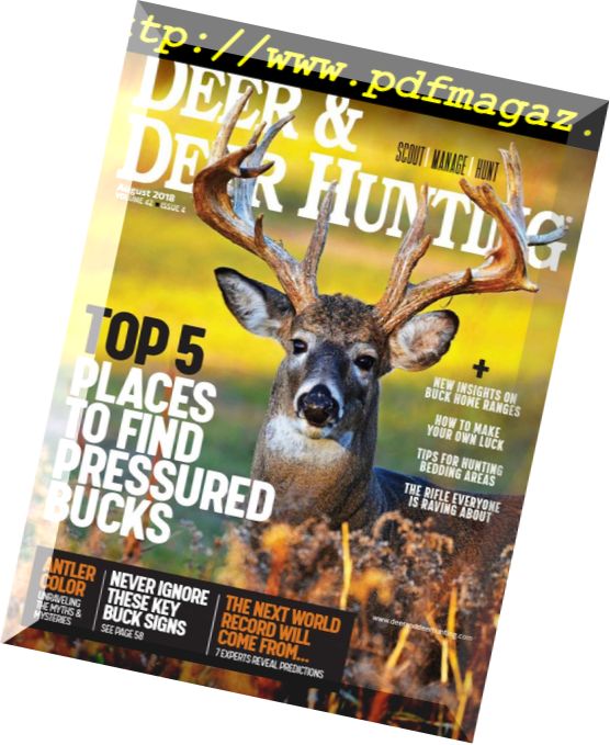 Deer & Deer Hunting – August 2018