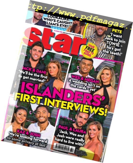 Star Magazine UK – 13 August 2018